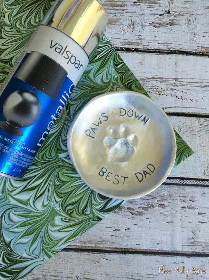 DIY Fathers Day gift from Dog