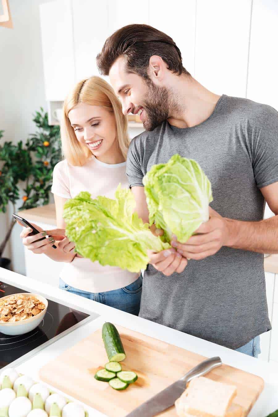 Meal Prep Date Night to help in Kitchen