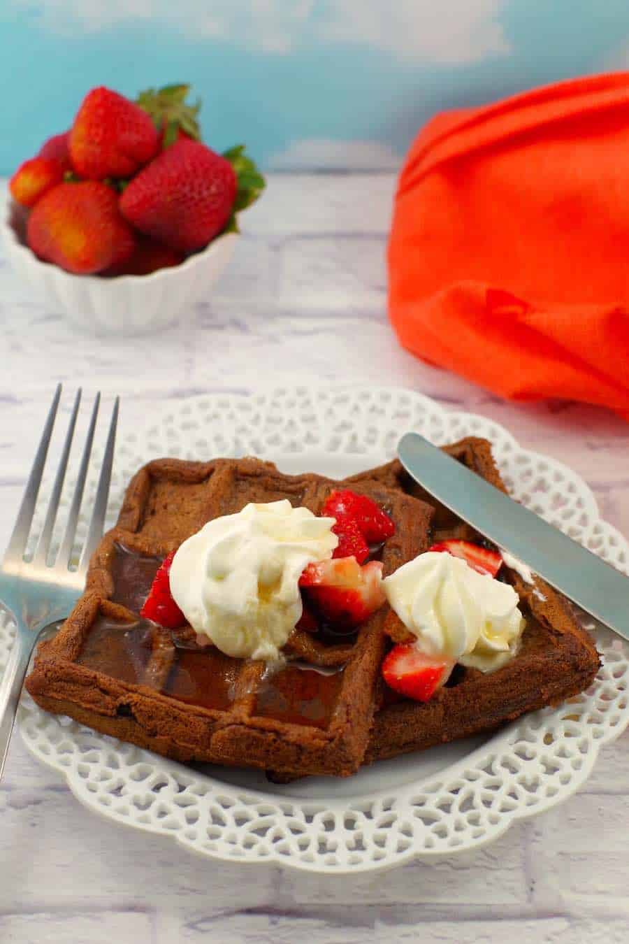 belgian chocolate waffles