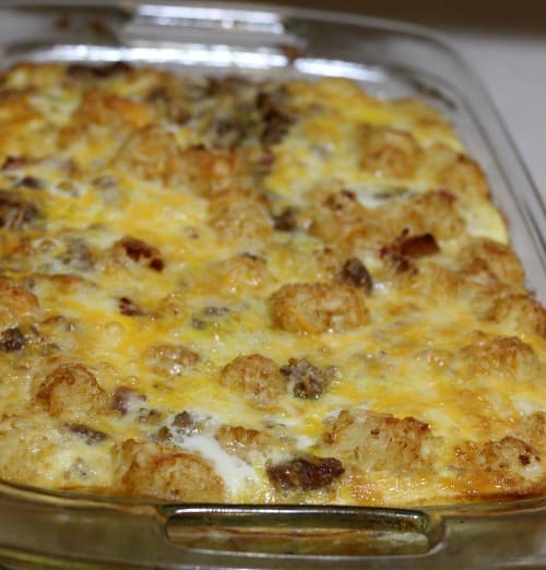 tater tot breakfast casserole