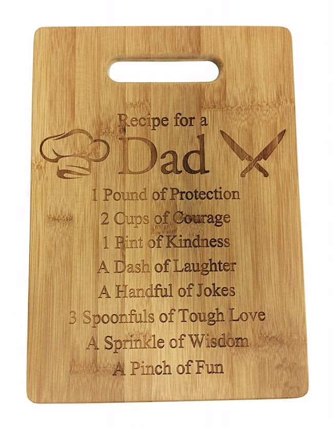 cutting board for Dad
