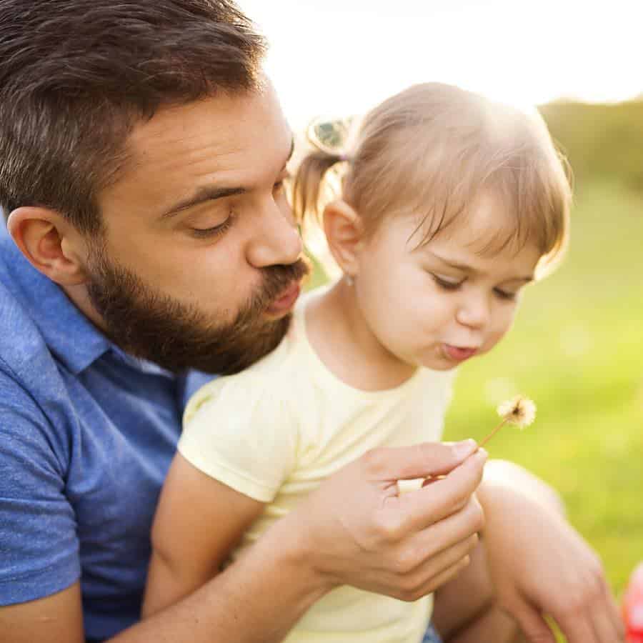 Dad and Daughter Hike