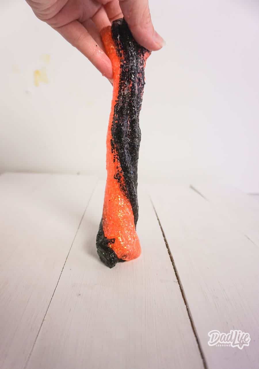 Halloween Slime with Glitter