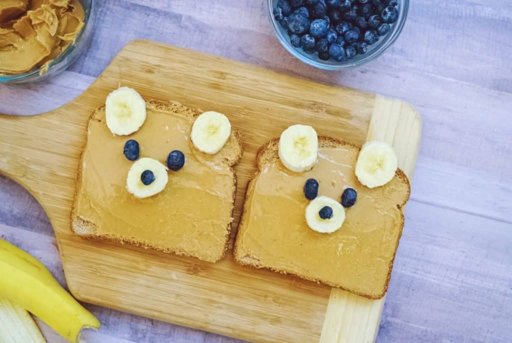 Fun Snacks For Toddlers - Teddy Bear Toasts