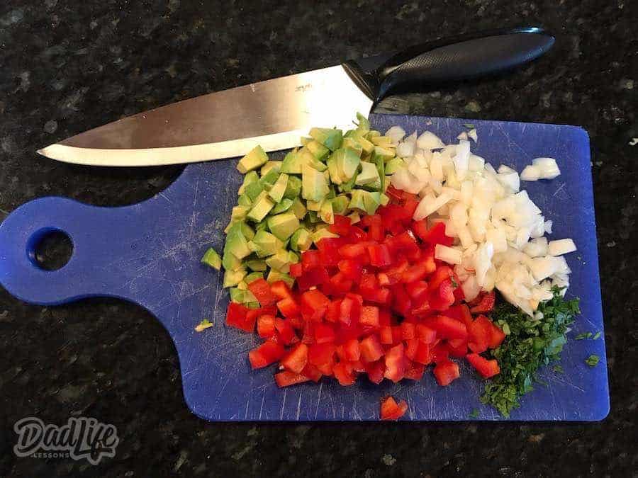 Chopped Ingredients