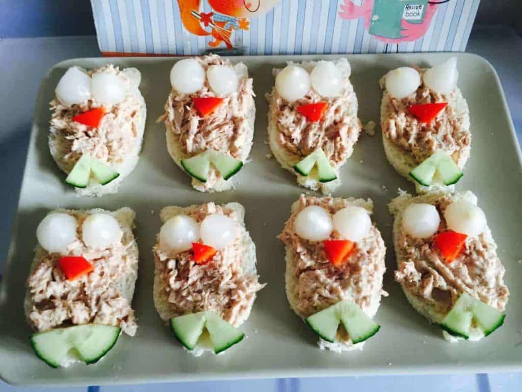 Fun Snacks For Toddlers - Owl Sandwiches