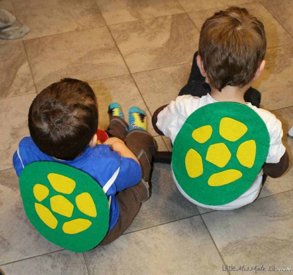 ninja turtle shell Costume for Kids