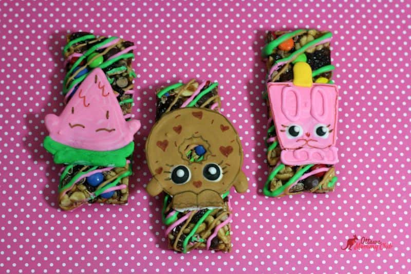 Fun Snacks For Toddlers - Shopkins Granola Bars