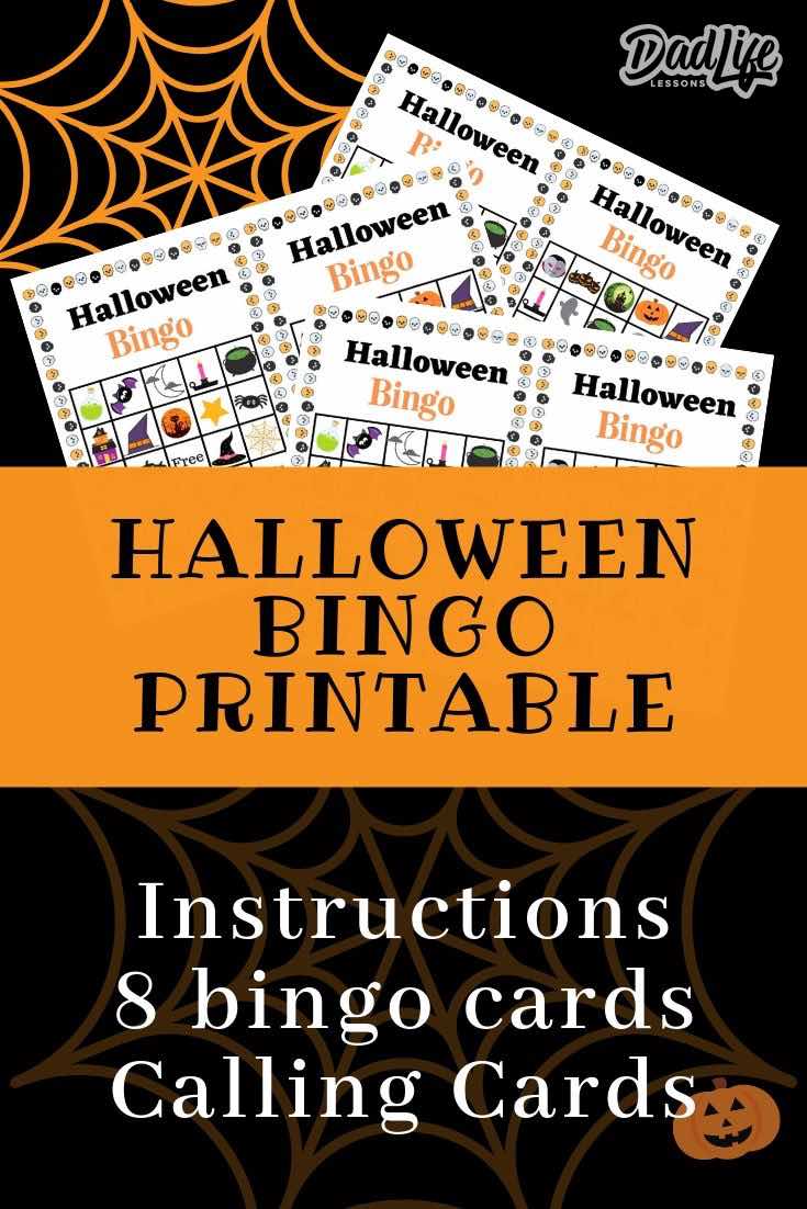 Halloween Bingo Pin3