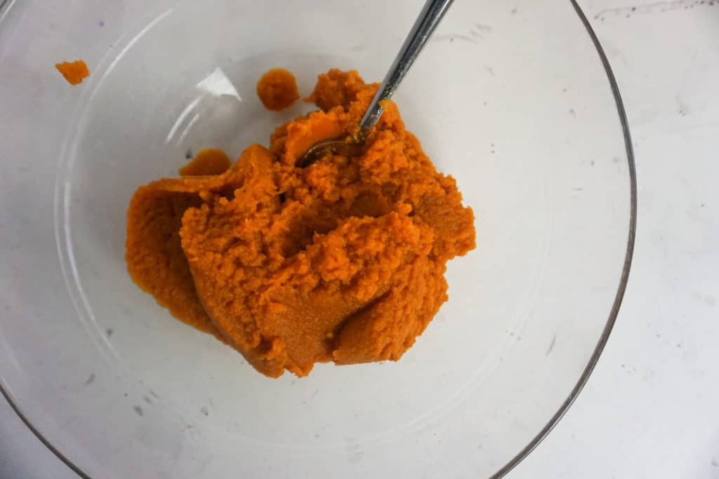 Pumpkin purée