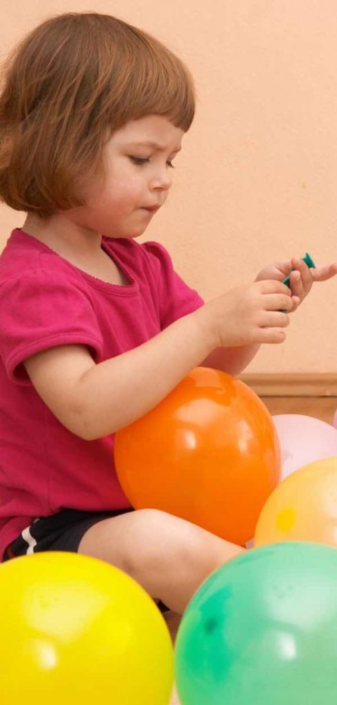 balloon game indoors