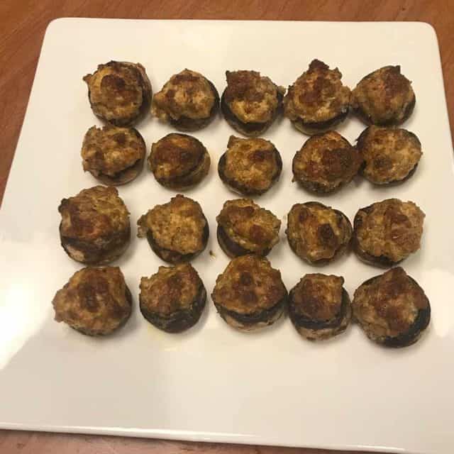 Easy Stuffed Mushrooms Featured Image