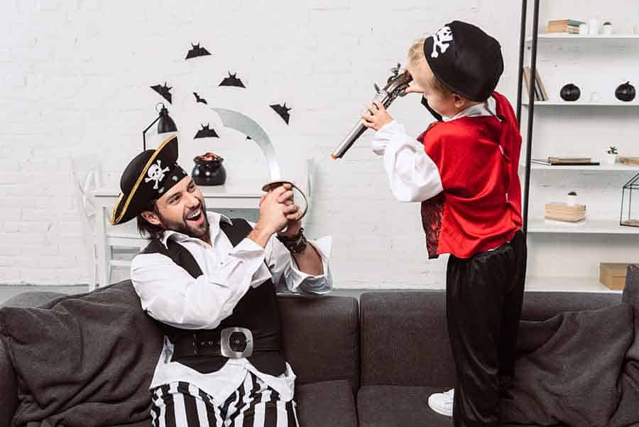 father son pirate halloween costume