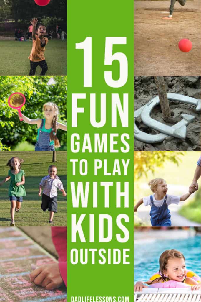 15 Fun Games To Pay With Kids Outside