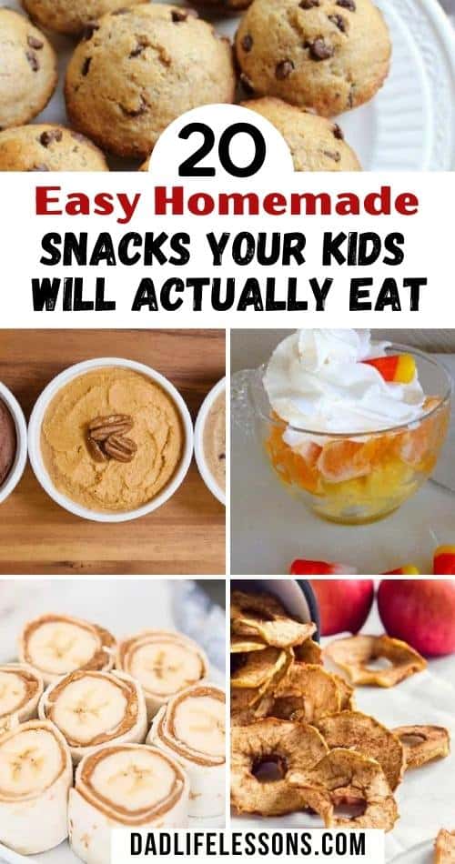 20 Easy Homemade Snacks Your Kids Will Actually Eat