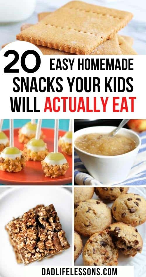 20 Easy Homemade Snacks Your Kids Will Actually Eat