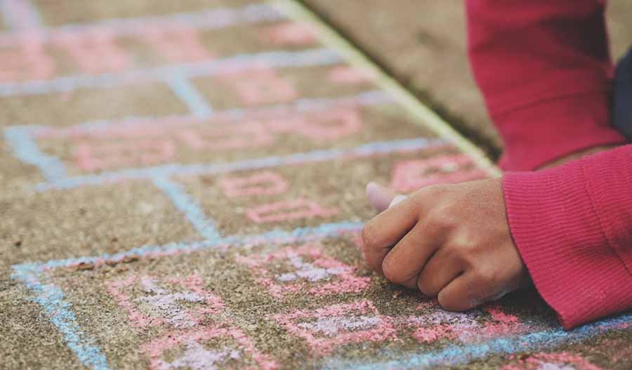 hopscotch outside game