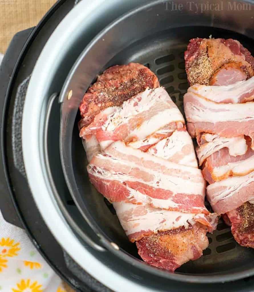 bacon wrapped steak