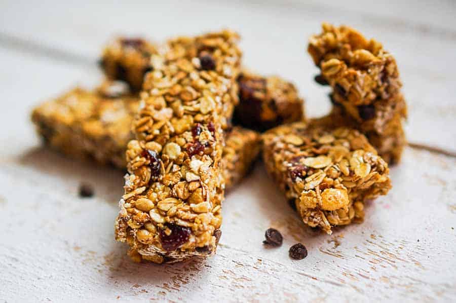 granola toddler snack