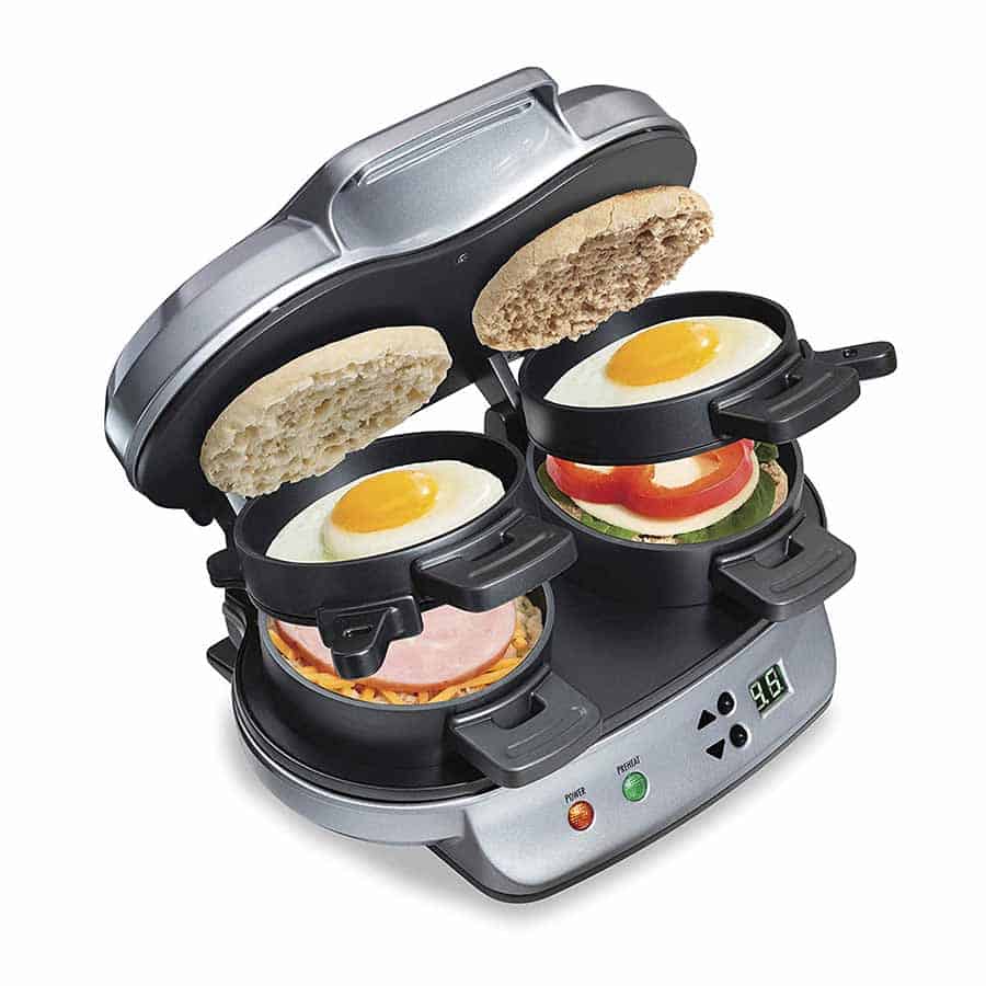 dual breakfast sandwich maker